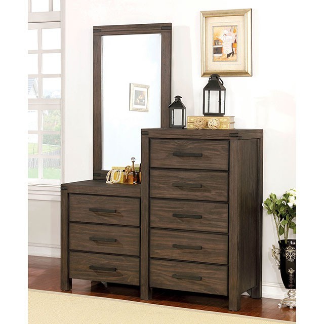 8 drawer store dresser with mirror