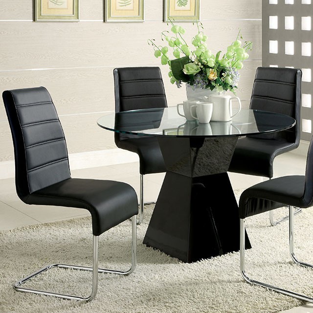 Furniture of america glass dining hotsell table
