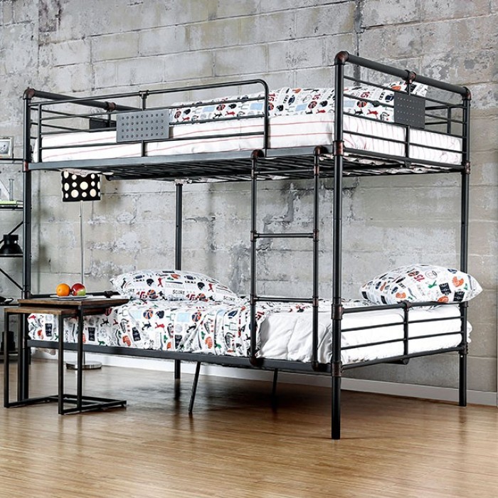 Olga twin over full bunk bed best sale