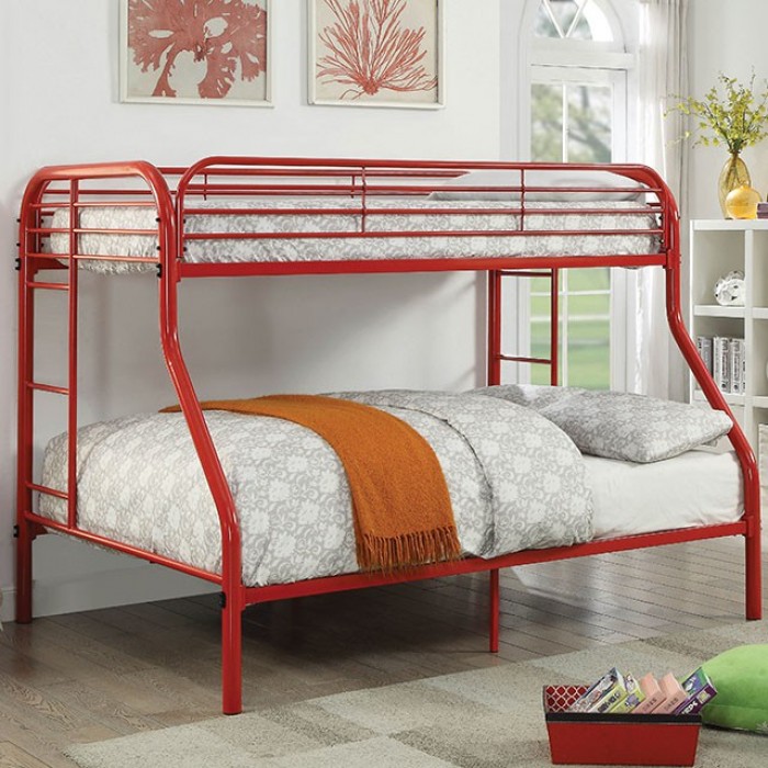 Furniture Of America Opal Twin Full Bunk Bed Furniture Of America