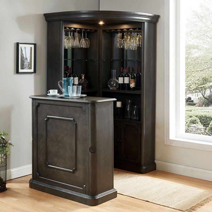 Furniture of america bar clearance cabinet