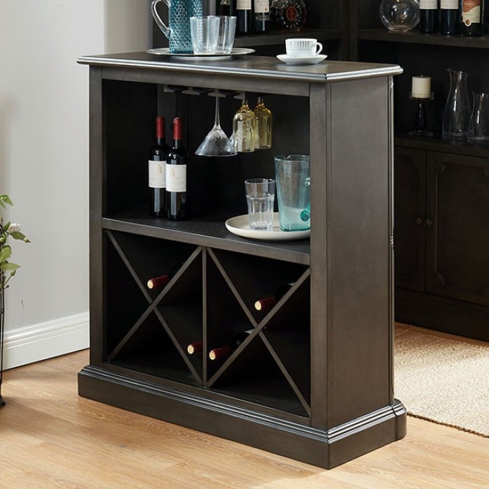 Corner curio shop bar cabinet