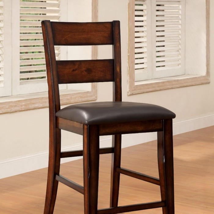 Furniture of America Dickinson II Counter Ht. Chair (2/Box)