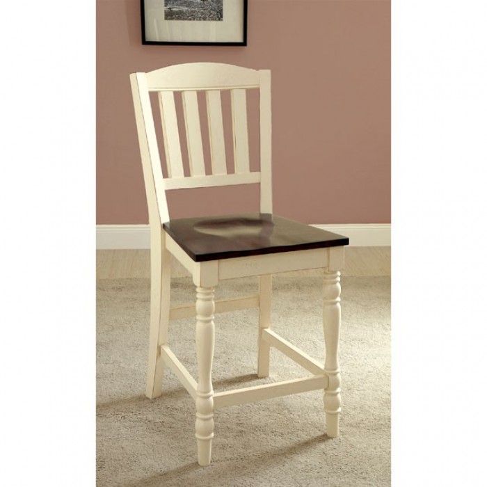 Furniture of America Harrisburg II Counter Ht. Chair (2/Box)