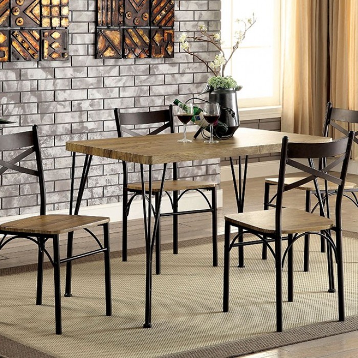 Furniture of america 5 shop dining table set