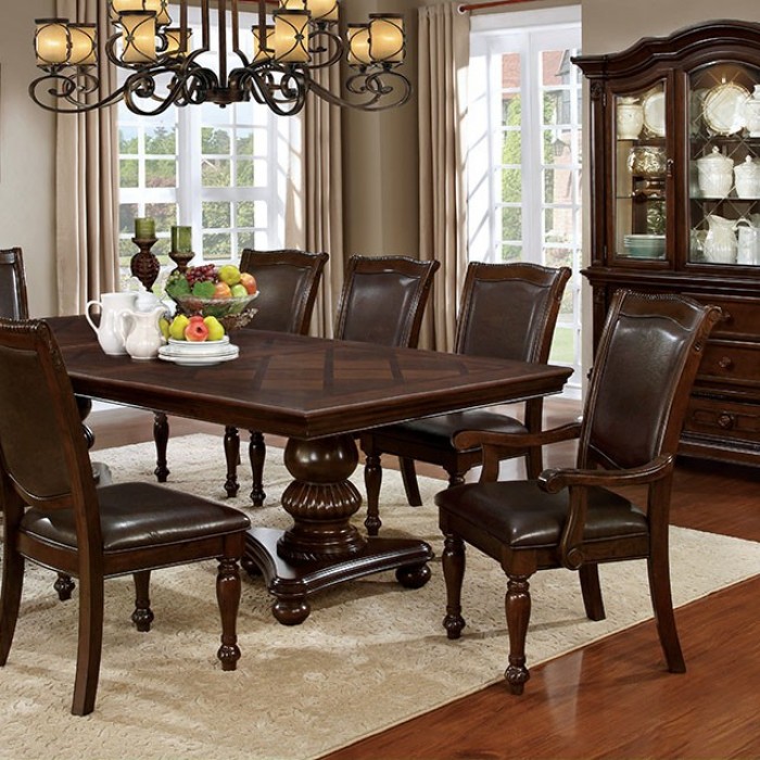 Alpena pedestal coffee hot sale table