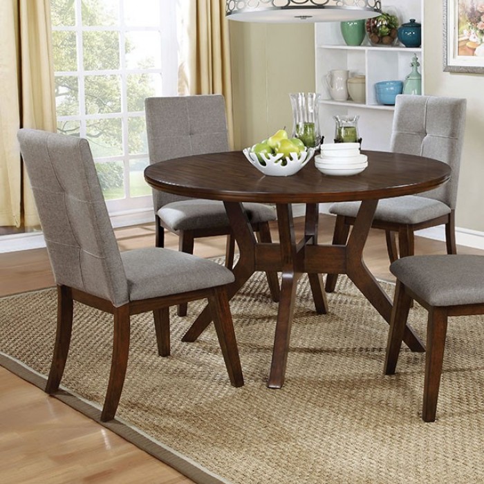 Furniture of america round dining outlet table