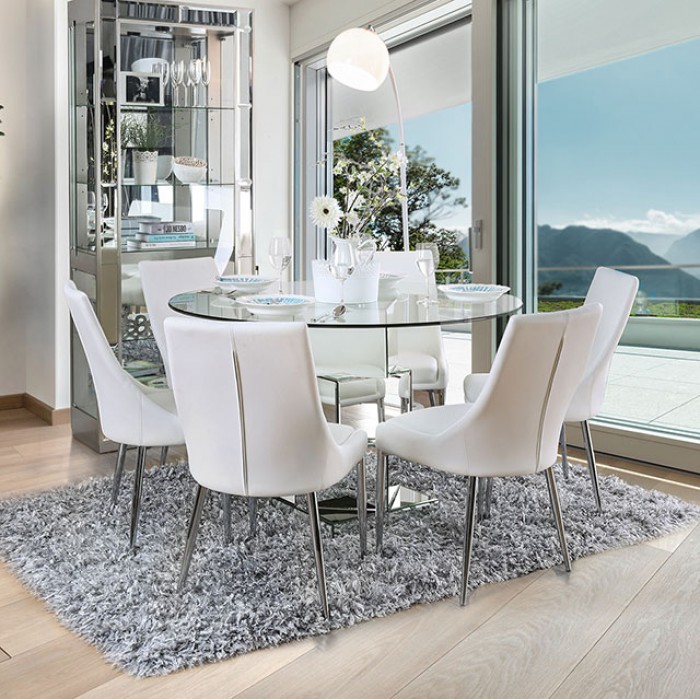 Z chairs hotsell and glass table