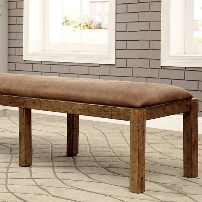 Gianna upholstered shop bench
