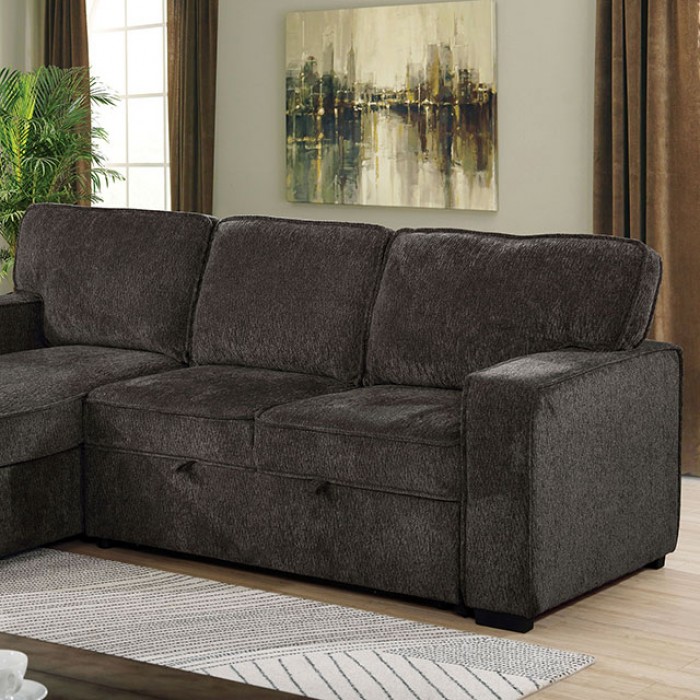 Luminance Trip Polished Furniture of America | Ines | Sectional