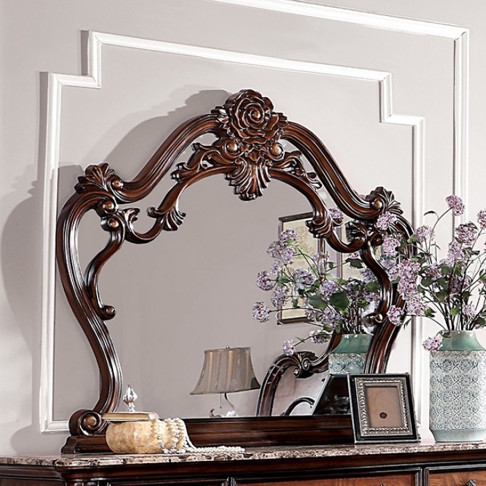 Furniture of America Rosewood Mirror