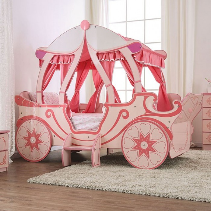 Cinderella carriage hotsell bed canopy
