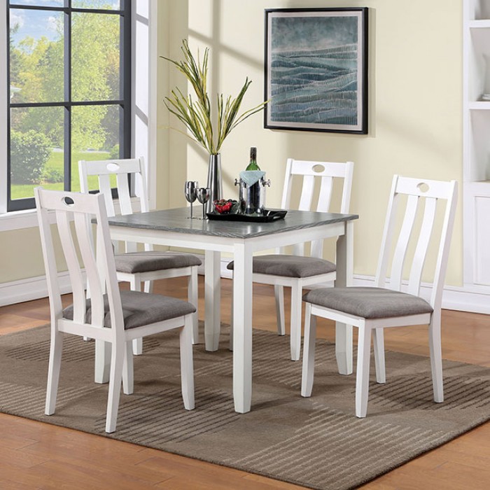 Furniture of America Dunseith 5 Pc. Dining Set