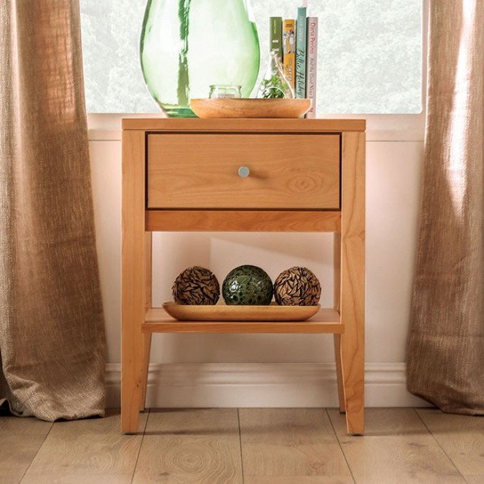 Light oak store night stand