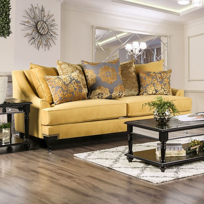 Viscontti gold chair online