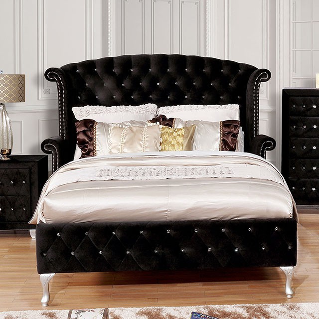 Headboard with button sales tufts